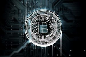 Bitcoin (₿) is a decentralized digital currency